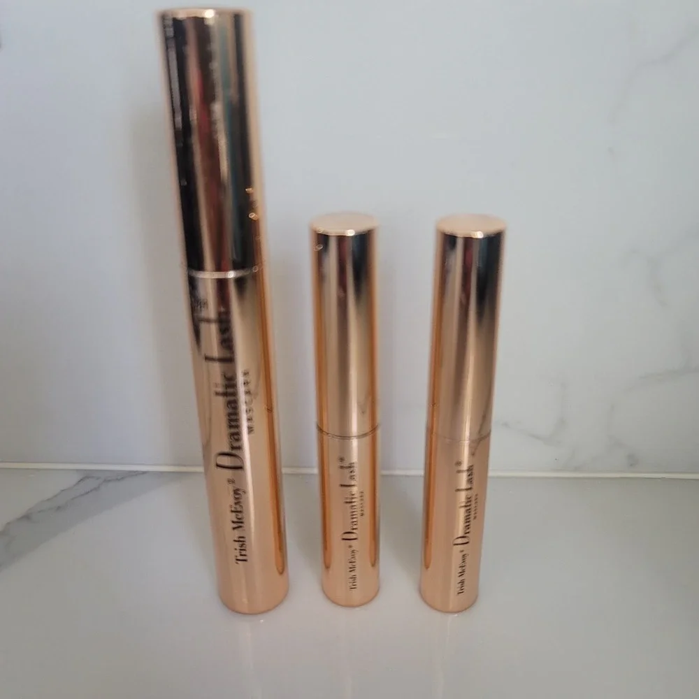 3 Trish McEvoy Dramatic Lash Mascara New‎ No box 1 Full Size 2 Sample Trial Lot